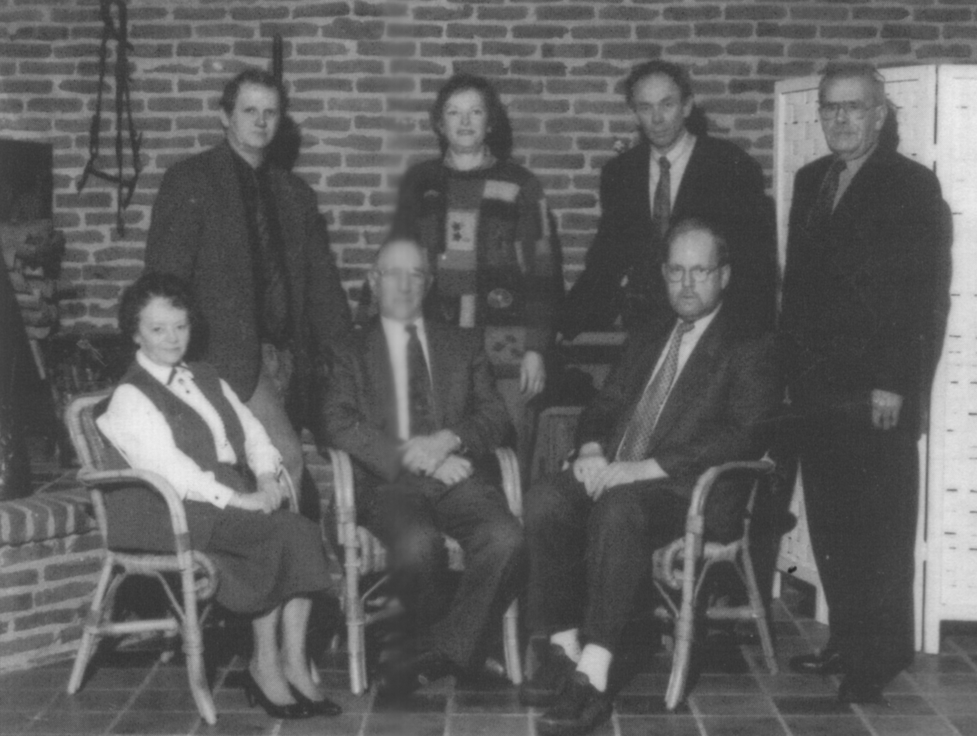 Eerste bestuur van het Genootschap